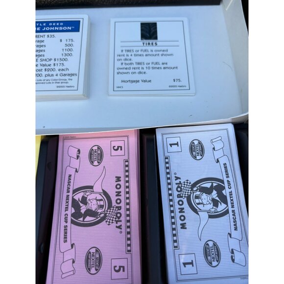 Monopoly NASCAR Nextel Cup Series Collector's Edition Board Game 6 Pewter Tokens - Picture 10 of 15